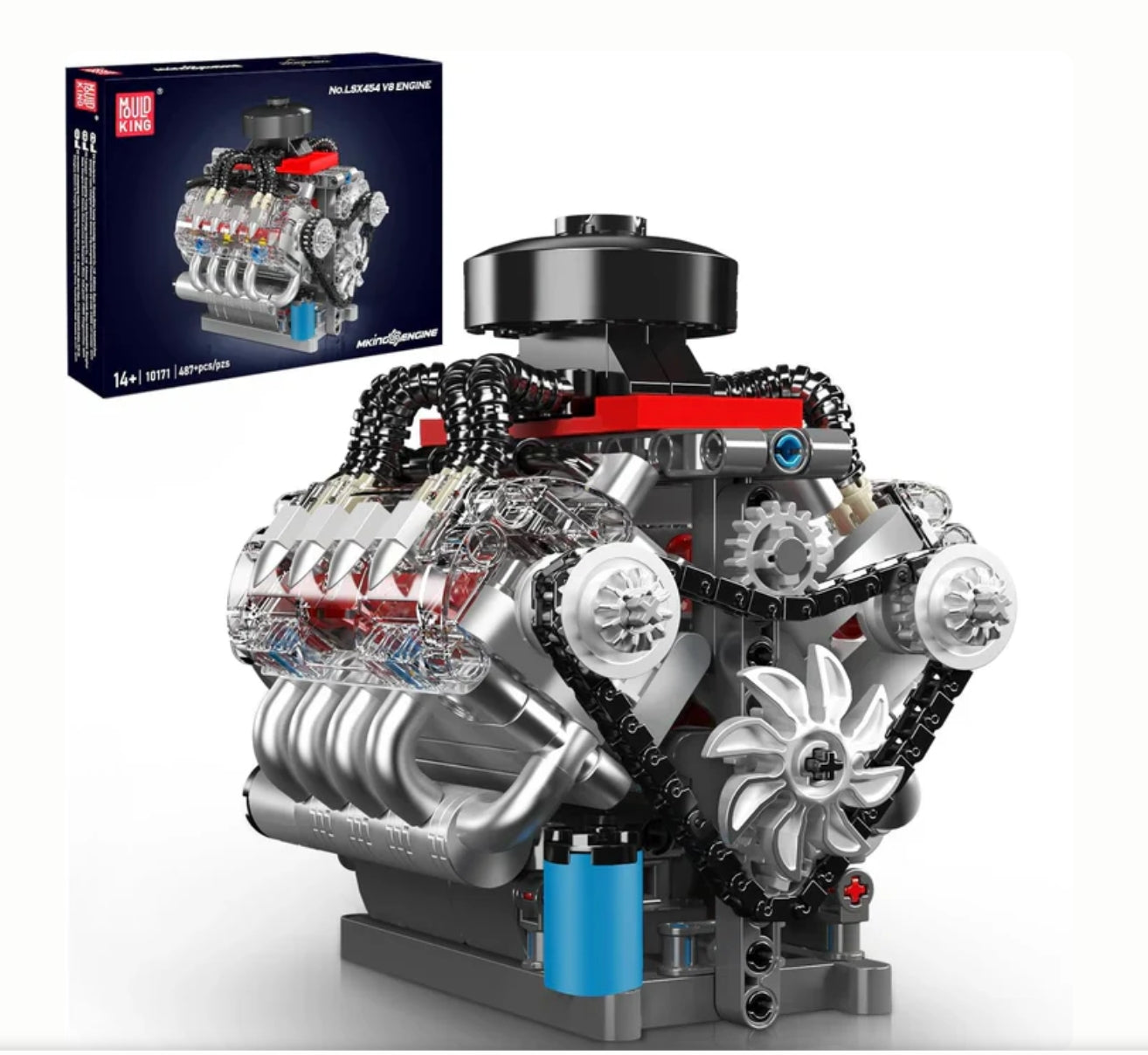 Wheelix™ Mini V8 Engine Set